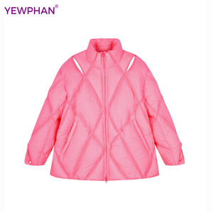 Marque privée disponible veste en duvet légère pour les femmes manteaux d'hiver de luxe bouffants - Product Image 6