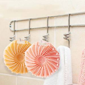 Поддержка пользовательского логотипа многофункциональная Удобная унисекс Массажная щетка для тела с мягкой щетиной силиконовая щетка для ванны - Product Image 2