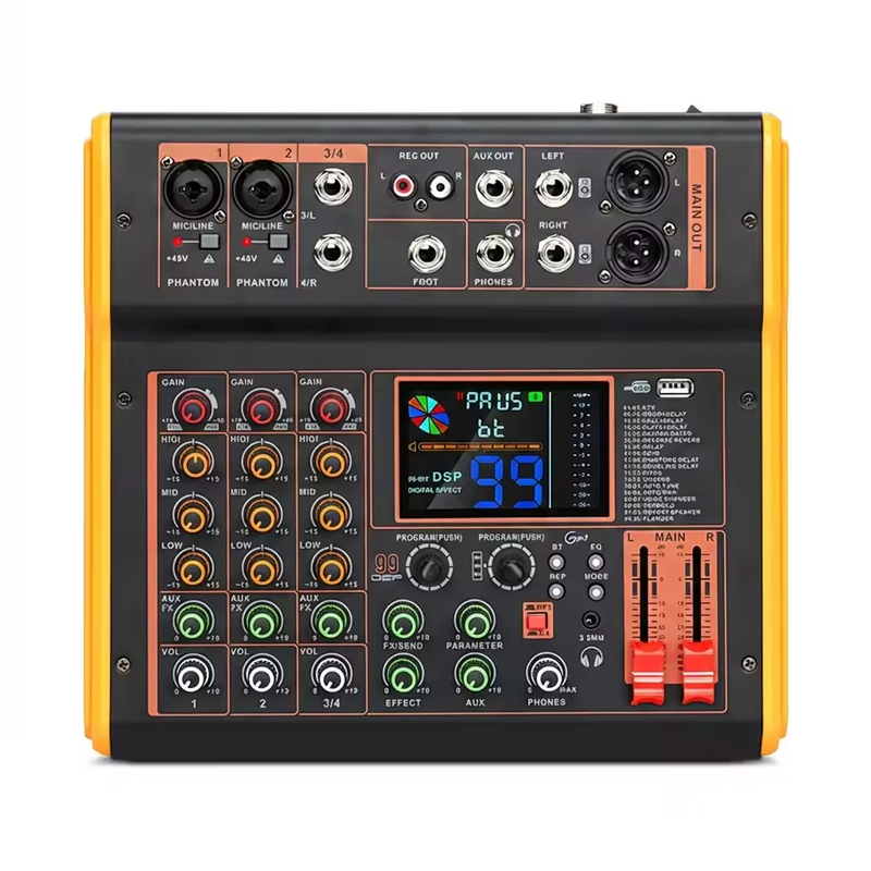Popular Small Mixer 4 Channel Noise