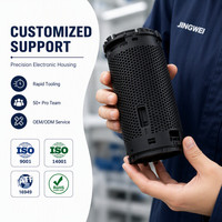 Service de moulage par injection de coques en plastique sur mesure pour boîtiers de haut-parleurs intelligents OEM ODM