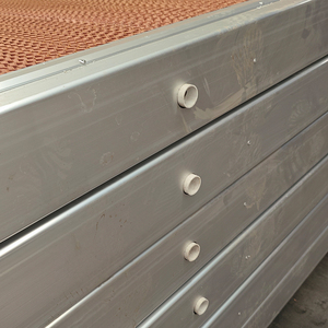 Anpassbares Hühnerstall-Verdunstung skühl kissen aus Aluminium legierung - Product Image 6