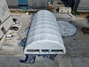 <span class=keywords><strong>Abri</strong></span> de <span class=keywords><strong>piscine</strong></span> gonflable portable en PVC à gonflage/dégonflage rapide, résistant aux intempéries, en forme de dôme - Product Image 5