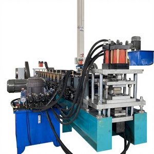 Máquina Automática de Alta Resistencia para la Formación de Soportes de Estantes con PLC, Caja de Cambios, Motor, Bomba y Rodamientos - Product Image 1