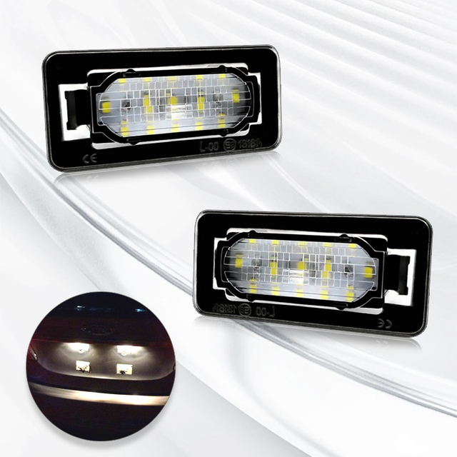 Canbus Error Free Car Led License Number Plate Light Lamp for Toyota corolla 2014-2019