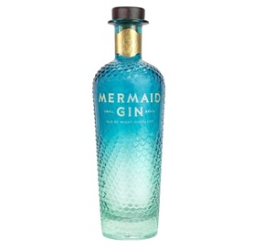 Ginebra Mermaid <span class=keywords><strong>Gin</strong></span> <span class=keywords><strong>London</strong></span> Dry de 500 ml, Botellas de Cristal sin Plomo con Tapón de Corcho, Embalaje en Cartón Serigrafiado - Product Image 1