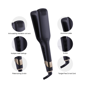 Lidow 2.16 Inch Extra-Large Nổi Titan Tóc Ép Tóc Điện LED Kỹ Thuật Số Điều Khiển Nhiệt Độ Cho Tất Cả Các Loại Tóc - Product Image 2