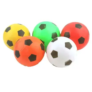 Pelota de juguete inflable para niños Pelotas de juguete de PVC Copa del mundo Mini pelota de fútbol