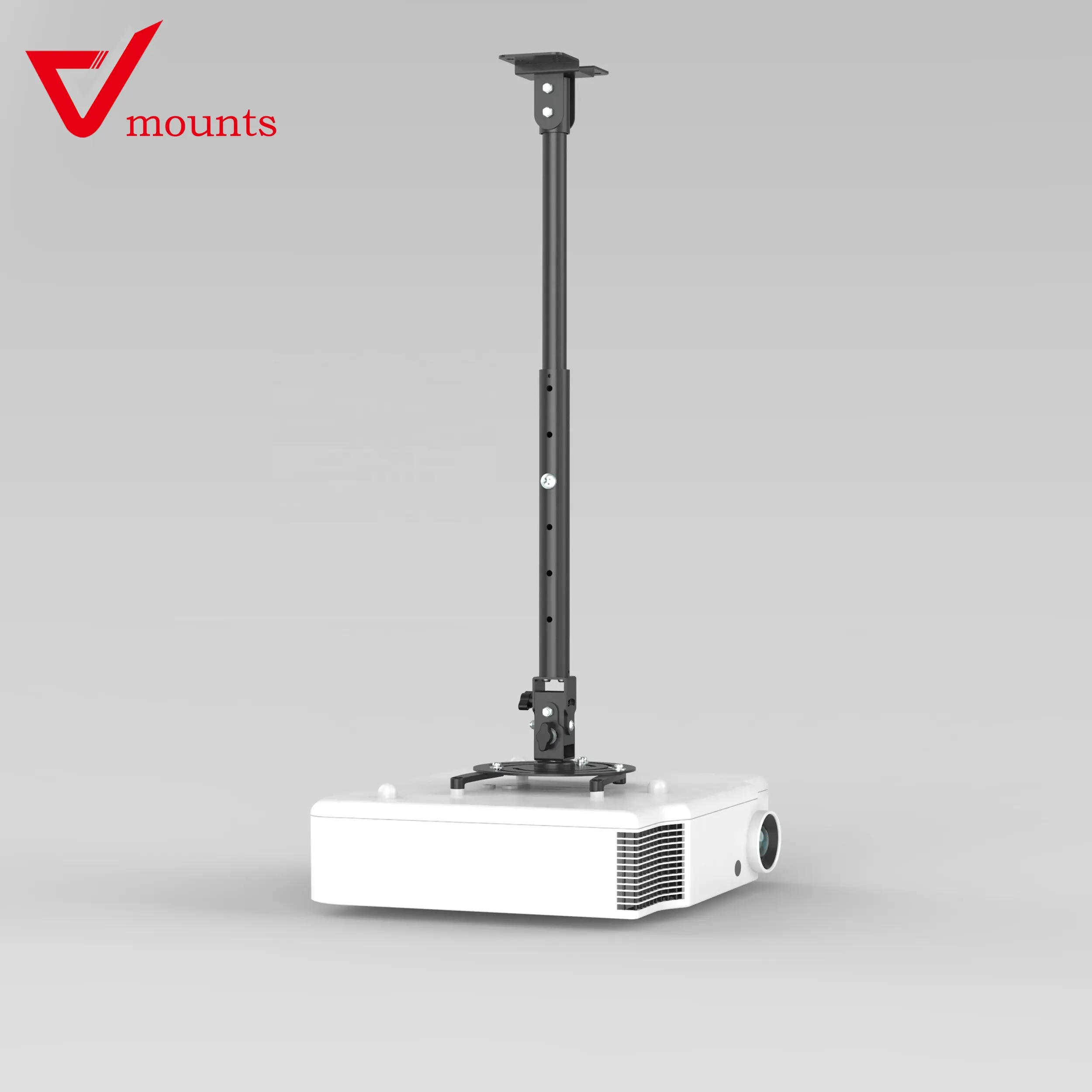 V-mounts זווית הטיה חינם התאמה ידנית טלוויזיה סוגר stand עבור מקרן