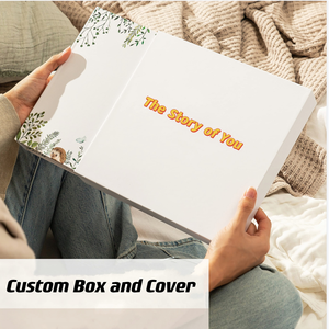 Usine directement vendeurs personnalisés jalon souvenir grossesse Journal mémoire livre avec autocollants - Product Image 5