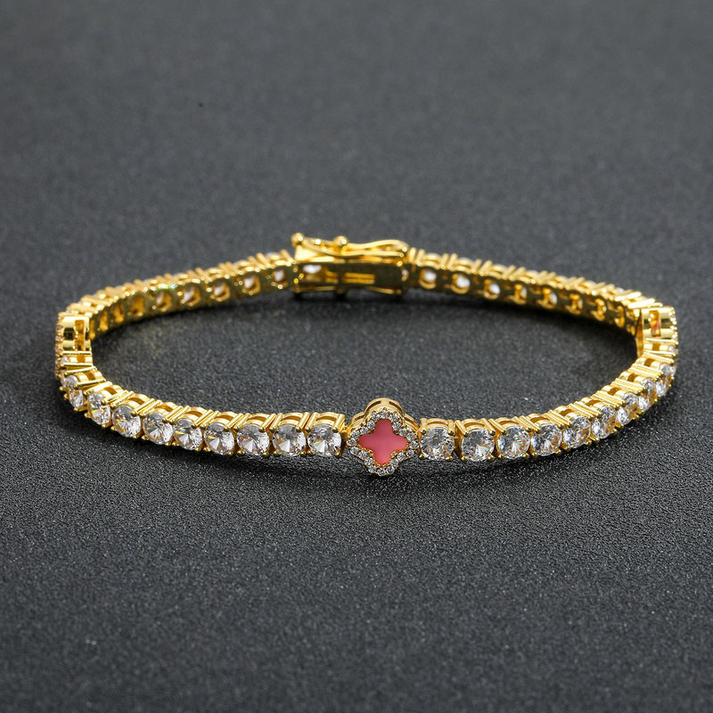 Wholesale Hip hop Colored Gemstone Jewelry