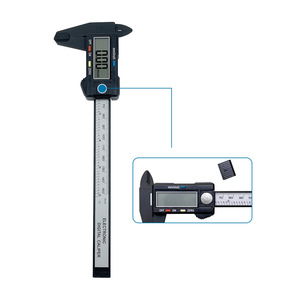Calibrador Digital Vernier de 0.1mm/0.01in, Regla de Medición de Plástico para Joyería y Cejas con Pantalla - Product Image 4