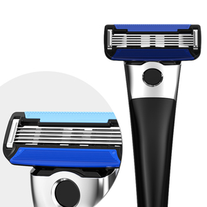 5 lưỡi Máy cạo râu Chất lượng cao cạo lưỡi dao cạo cho khuôn mặt thép không gỉ Hộp người đàn ông Cạo râu an toàn dao cạo cơ thể mặt Bikini - Product Image 5