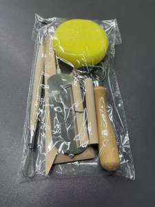 Paillettes 8 Pcs <span class=keywords><strong>Poterie</strong></span> Outil Set Sculpture Pâte à Modeler Outils DIY Sculpture Argile Set pour <span class=keywords><strong>Poterie</strong></span> Modelage <span class=keywords><strong>Four</strong></span> Cuisson Argile Séchage à l'Air - Product Image 6