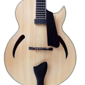 युन्ज़ी सिंगल कटवे मेपल हस्तनिर्मित जैज़ गिटार अनुकूलन योग्य मेपल जैज़ ध्वनिक इलेक्ट्रिक गिटार वाद्ययंत्र