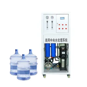 Easy Installation Factory Price 250LPH 500LPH Pure Water Output Reverse Osmosis Filter Commercial Water Purifier RO Plant