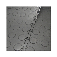 Losetas de PVC para Interiores de Calidad Superior, Fáciles de Limpiar, Buena Flexibilidad, Absorción de Sonido, para Piso de Garaje