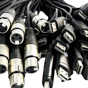 USB naar DMX interface adapter RS485 converter seriële 3-pins XLR LED DMX512 Freestyler software pc naar podiumbesturing dimmerkabel - Product Image 4