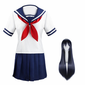 Costume de Cosplay <span class=keywords><strong>Anime</strong></span> Yandere Ayano Aishi, uniforme d'école JK pour filles, robes pour femmes, ensembles complets - Product Image 6
