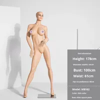 Mannequin réaliste en fibre de verre pour vitrine de magasin de vêtements, modèle humain grandeur nature, teint de peau, maquillage, femme