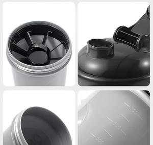 ขวดเชคโปรตีน 700 มล. พิมพ์โลโก้ได้ ป้องกันการรั่วซึม สำหรับผสมโปรตีนออกกำลังกาย - Product Image 5