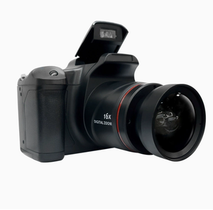กล้องดิจิตอล HD สำหรับถ่ายภาพและวิดีโอ กล้องถ่ายภาพ DV กล้องวิดีโอมินิสำหรับ Vlog พร้อมเลนส์มุมกว้างแบบถอดได้ กล้องอัจฉริยะ - Product Image 6
