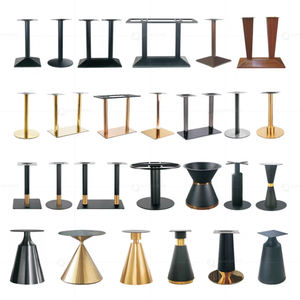 Marco de muebles para restaurante, <span class=keywords><strong>base</strong></span> de mesa de metal de hierro fundido, marco de mesa redonda de comedor de acero inoxidable dorado de fábrica OEM Foshan - Product Image 1
