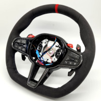 Volante Calefactable Completo para BMW G20 G28 G22 G23 G30 G38 X3 X4 G01 G02 M3 M4 M5 G32 G33, Plug and Play, Repuesto
