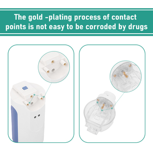 Ce phê duyệt mới nhất y tế nhỏ gọn siêu âm xách tay Nhi Pin oxy Máy phun sương - Product Image 5