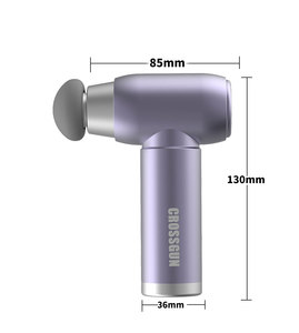 Pistola de Masaje Crossgun Mini, Recargable, de Mano, para Tejido Profundo, para Mujeres, Hogar, Oficina, Relajación Muscular, Terapia - Product Image 6