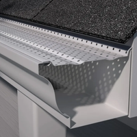 Filtre à feuilles en alliage d'aluminium durable, résistant au feu et à la corrosion, avec garantie de 5 ans, style moderne, protection pour villas
