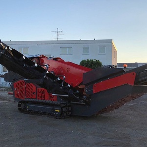 Separador de tela pesado rastreado, equipamento de planta de processamento de ouro