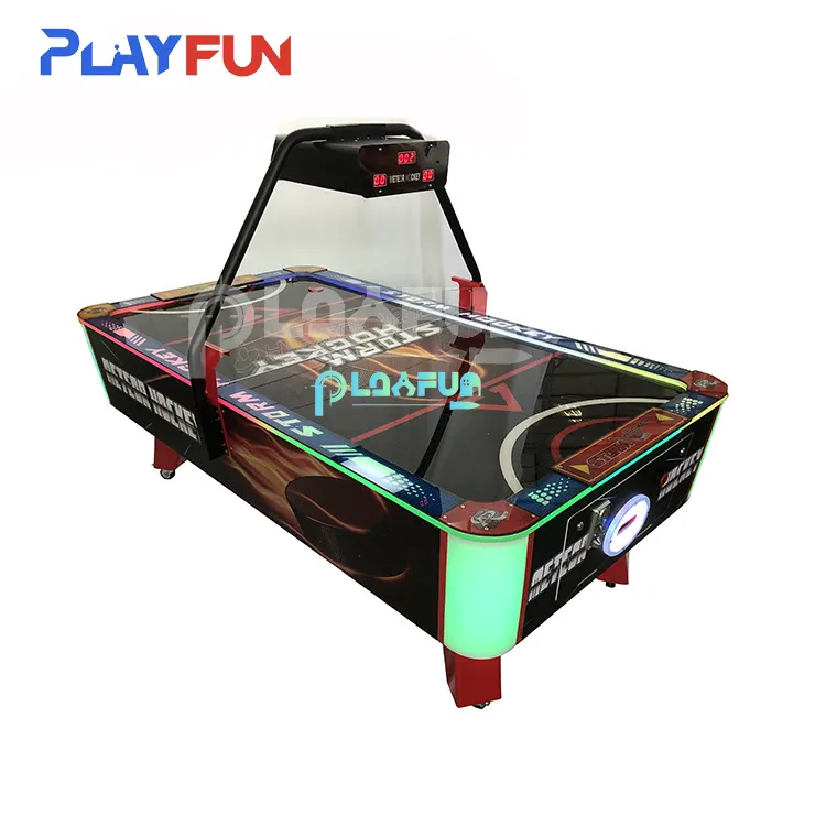 Cheap durable adult kids indoor coin operated air hockey table game arcade machine coin operated games arcade-game-machin