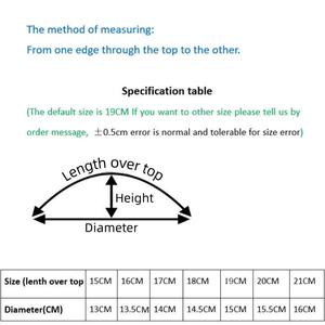 Yihaoyi Vente en gros Kippa juive de haute qualité en lin à <span class=keywords><strong>4</strong></span> panneaux avec clips - Product Image 5
