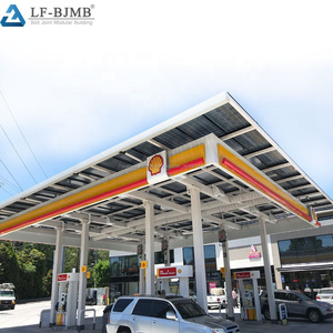 China de fábrica dirigida vender marco de acero de gasolina estación techo Canopy - Product Image 2