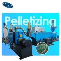 Zweistufige PP PE PS Pelletier maschine Dosis zufuhr Typ Kunststoff Granulator Maschine