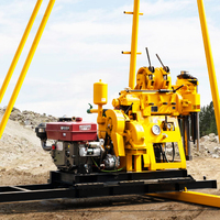 Foreuse rotative hydraulique sur chenilles Hengwang avec moteur et composants essentiels pour le forage de puits et le piegeage de fondations