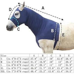 Ngựa mui xe căng ngựa mui xe đầy đủ mặt cổ bìa với/không có tai bảo vệ tai - Product Image 2