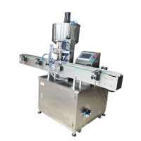Machines de remplissage automatiques Machine de remplissage de liquide pour bouteilles de parfum de 30ml 50ml 100ml Machine de remplissage et de capsulage de bouteilles en plastique en verre