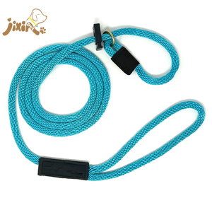 Collar de cabeza de cuerda de nailon enrollado con plomo para entrenamiento de perros fuerte y cómodo multicolor con Animal duradero personalizado sostenible - Product Image 1