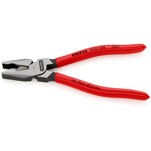 คีมอเนกประสงค์ KNIPEX 02 01 200 แบบแข็งแรง หุ้มด้วยเรซินสังเคราะห์เคลือบสีดำ ขนาด 200 มม. - Product Image 2