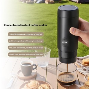 Set Macchina da Caffè Portatile Transfrontaliera con Batteria al Litio, Estrazione ad Alta Pressione per Polvere <span class=keywords><strong>di</strong></span> Caffè e Capsule, per Uso Domestico - Product Image 2