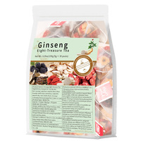 Thé aux huit trésors au ginseng, produit transfrontalier, OEM, ventes non nationales, infusion rapide, durée de conservation de 18 mois