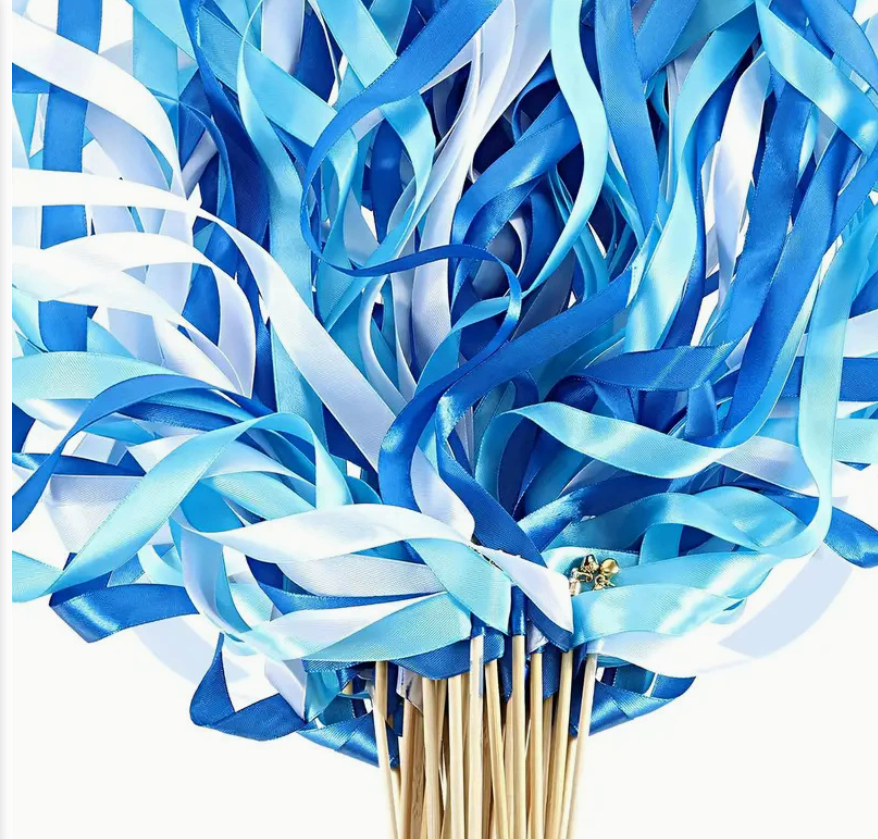 50pcs as a pack blue