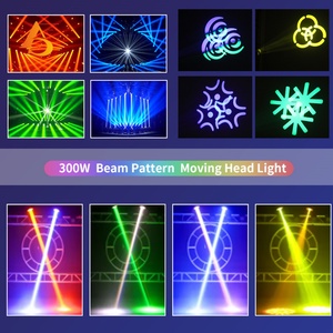 Proveedor Oro: Luz de Cabeza Móvil LED de 300W con Efecto Beam RGB 3 en 1 para Escenario - Product Image 6