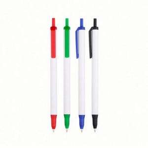 ปากกาลูกลื่นแบบกดเก็บได้ คลิปคลิกส์ ขนาดกลาง 1.0 มม. หมึกสีดำ/น้ำเงิน/แดง อุปกรณ์สำนักงาน/สมุดบันทึก ของขวัญแบบกำหนดเอง - Product Image 3