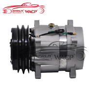 Compresor acondicionador de coche de 24V para compresor de piezas de refrigeración de coche Cummins compresor V5 2A Cng WXTK045