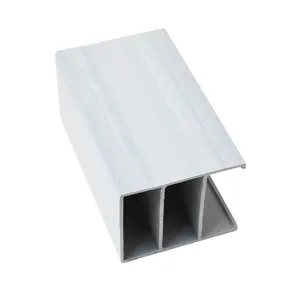 moistureproof plastic composite wooden grain wpc ceiling roof tube cladding panel bathroom indoor 50x90