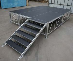 Escenario de aluminio ensamblable / Escenario móvil para conciertos / Plataforma de escenario portátil - Product Image 2