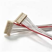 Câble d'extension 7 broches JST XH pas de 2,54 mm, mâle-femelle, 150 mm, torsadé, isolation PVC, connexion interne électronique