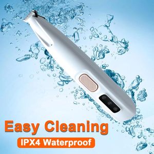 Custom Dog Paw Trimmer 3 in 1 Electric Mini Pet Hair Shaver <strong>Nail</strong> <strong>Cutter</strong> USB Rechargeable Pet Hair Trimmer with LED for Dog <strong>cat</strong> - Product Image 6